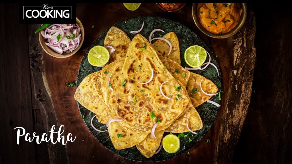 Single Paratha Plain Paratha Saada Paratha Layered Paratha Flaky & Soft Paratha Recipe ...
