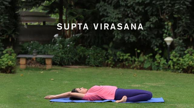 How to do Supta Virasana - Reclining Hero Pose