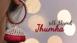 Silk Thread Jhumka